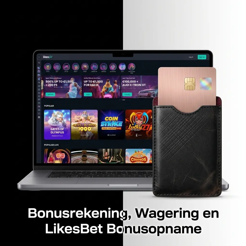 Overzicht van bonusrekening en wagering bij LikesBet