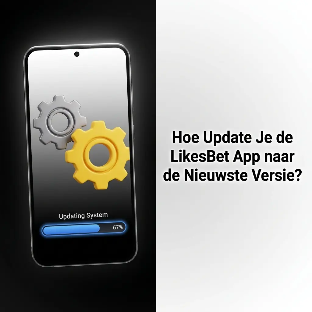 LikesBet app update scherm met de knop Nu updaten