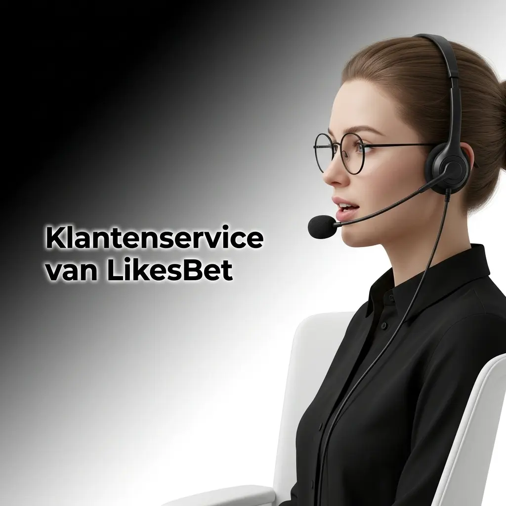 Klantenservice medewerker van LikesBet klaar om te helpen