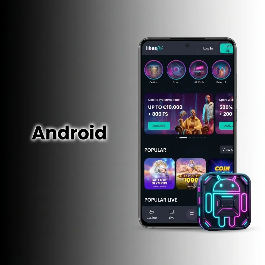 LikesBet Android app installatie