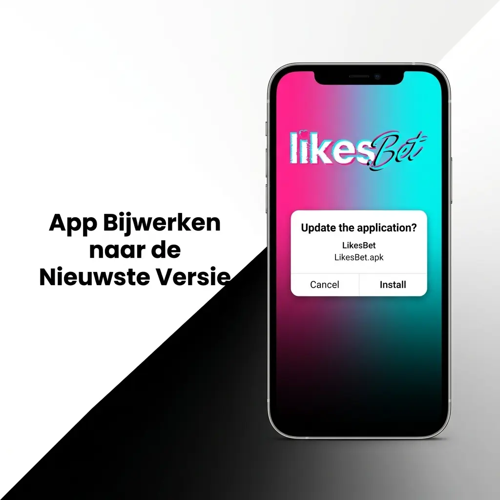 LikesBet app update scherm