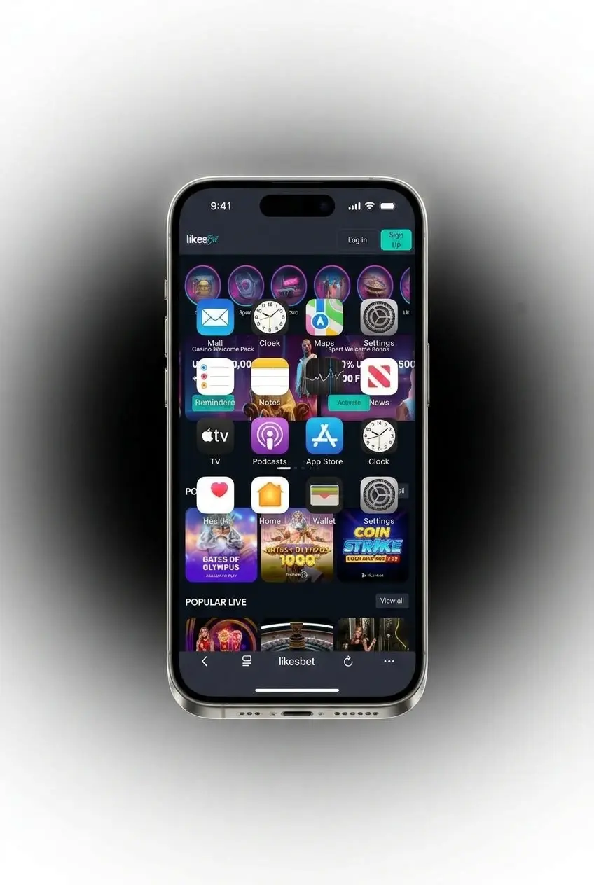 LikesBet iOS app installeren via Safari