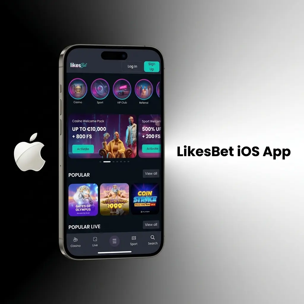 LikesBet iOS App op iPhone en iPad