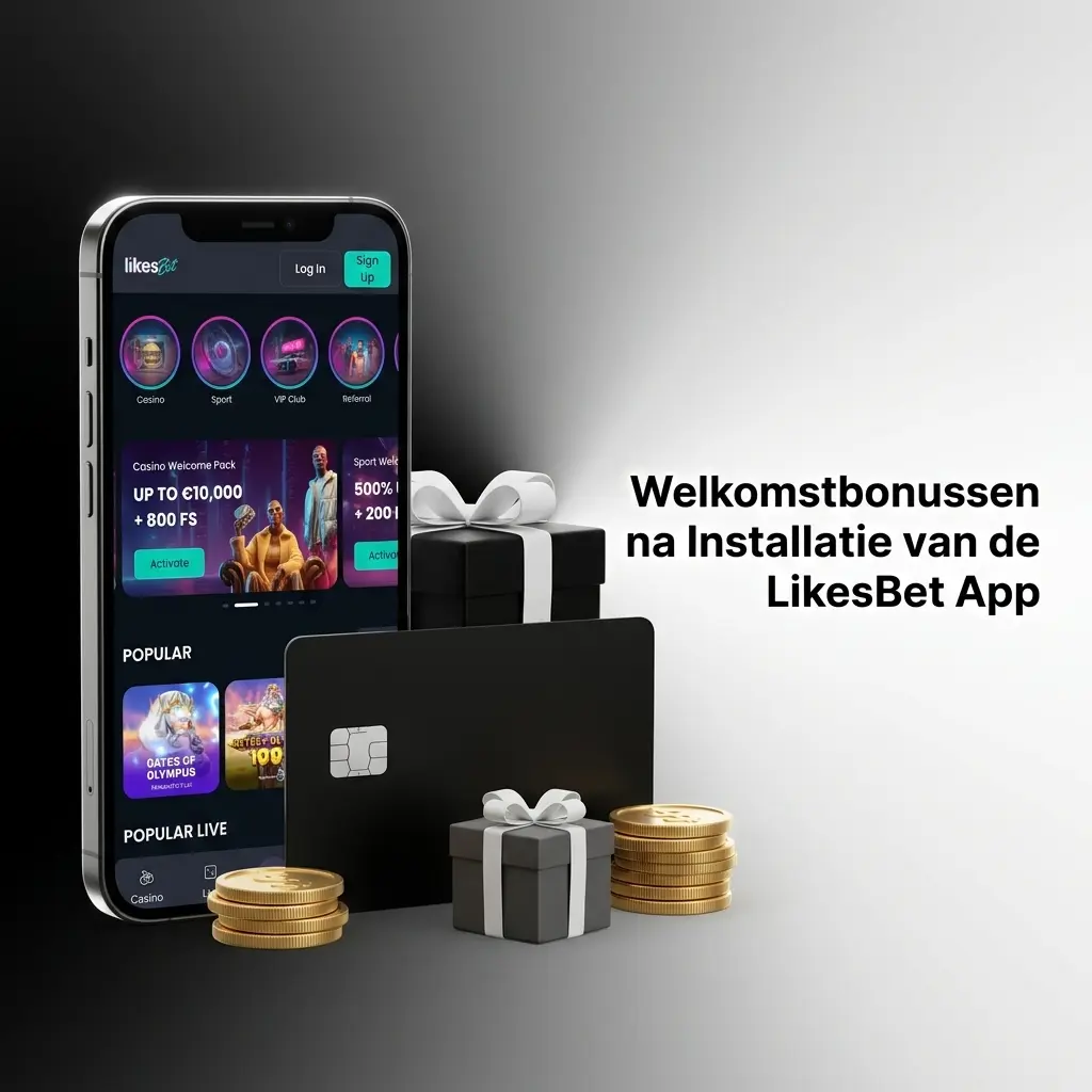 LikesBet app welkomstbonussen